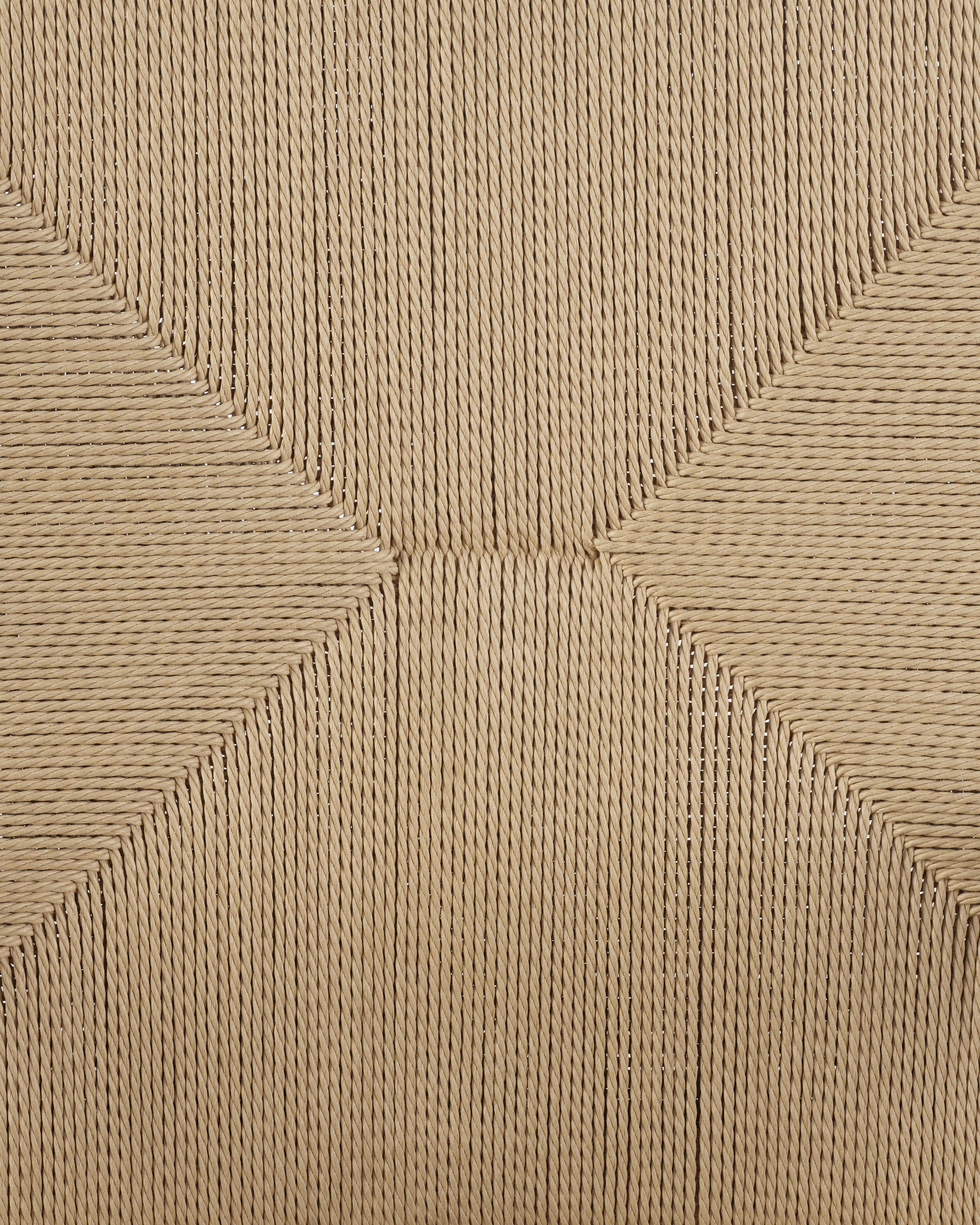 Barley Natural Oak Wood & Rope Accent Chair